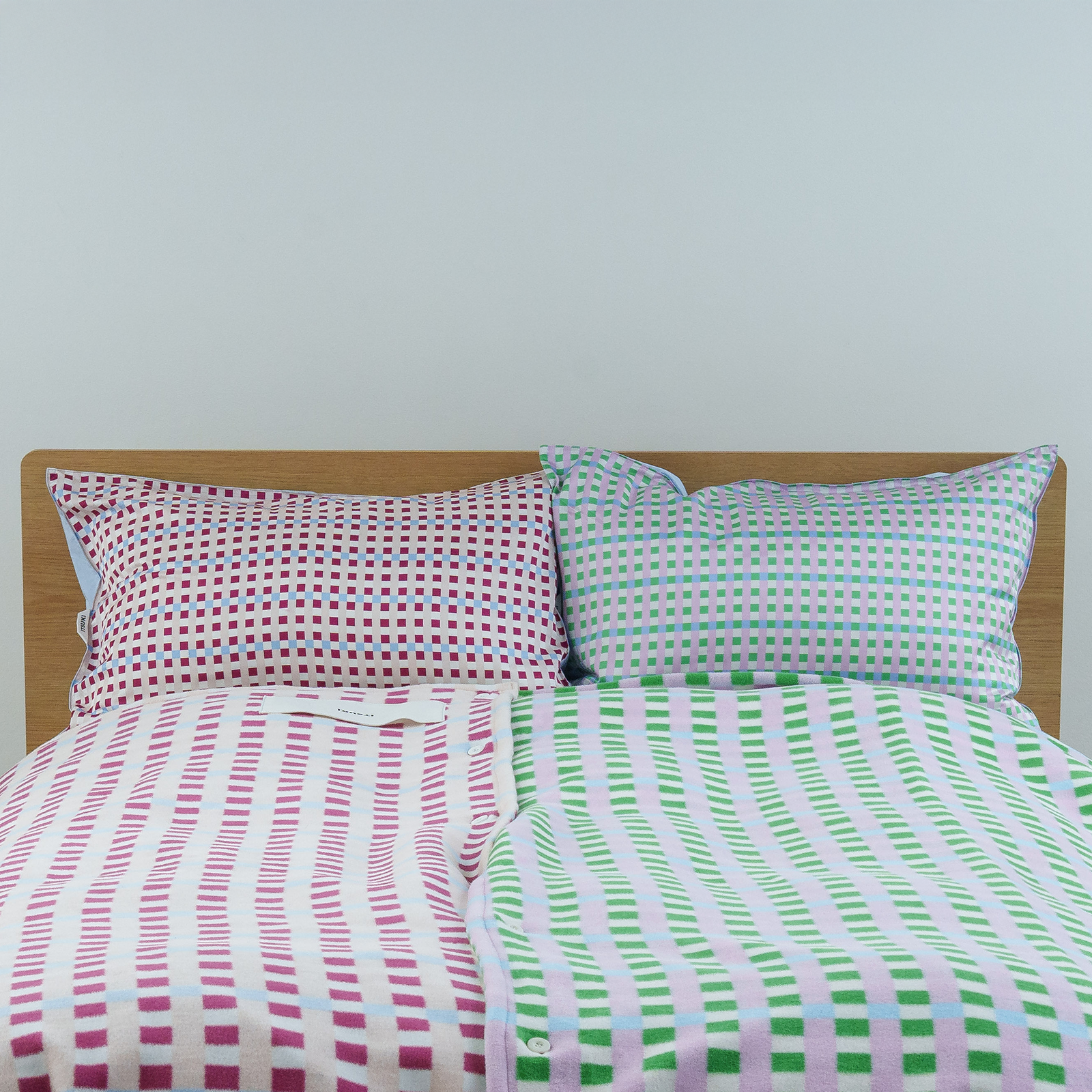 【12/8(月)以降発送】pillowcase:格子