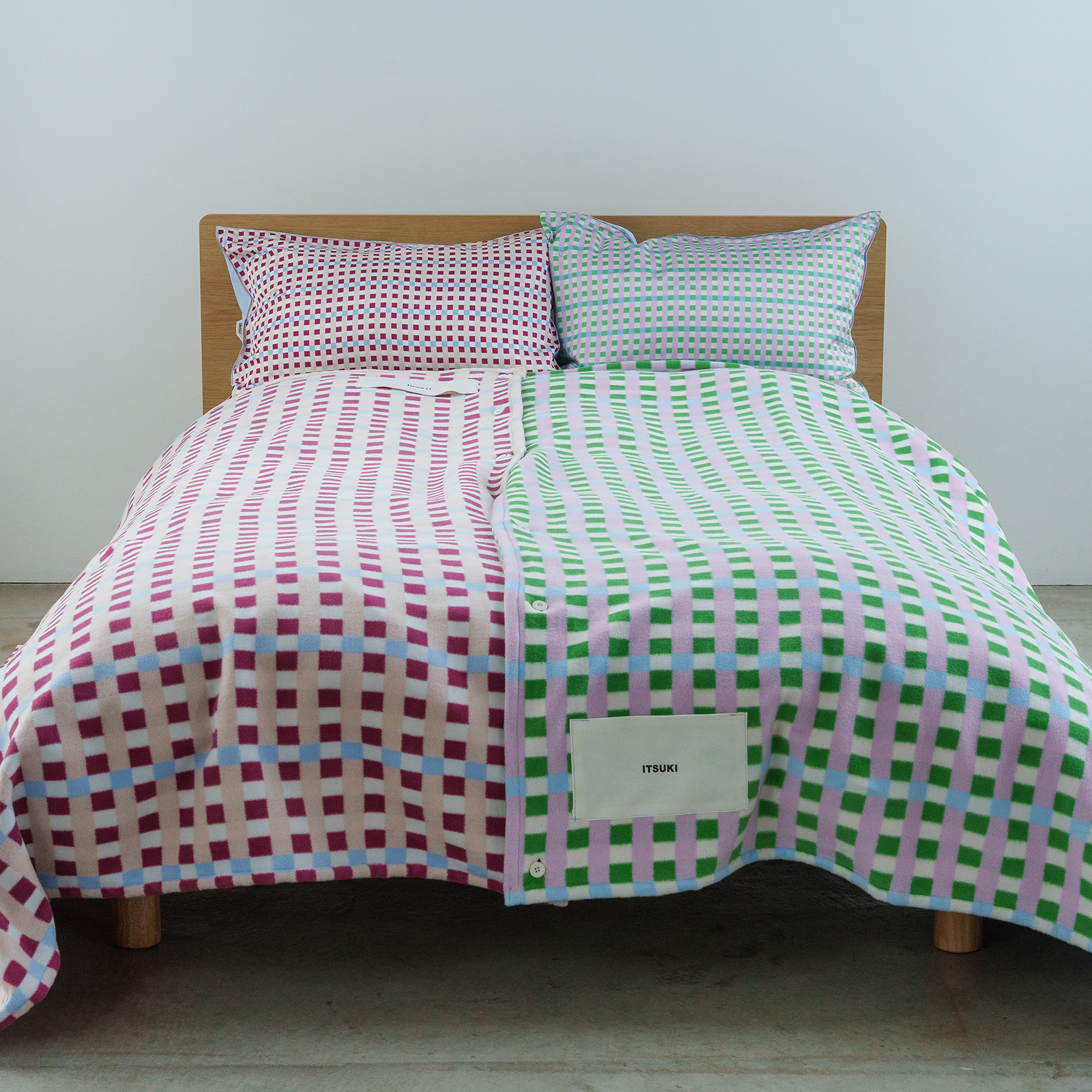 【12/8(月)以降発送】blanket:格子