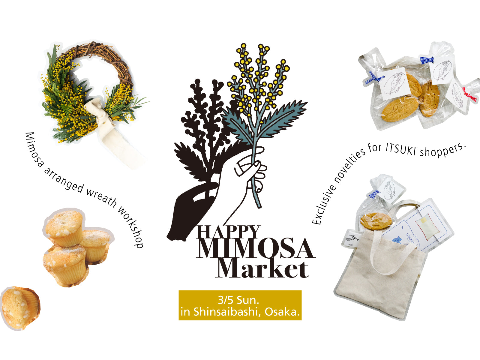 【大阪イベント】Happy MIMOZA Market